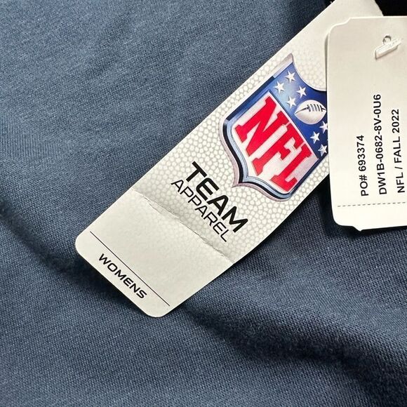 NWT NFL Apparel Women’s  1/4 Gray Houston Texans Pull Over - Size Medium - Picture 5 of 5